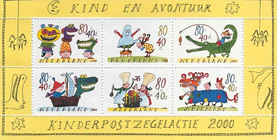 Kinderpostzegels Kinderpostzegelvel 2000